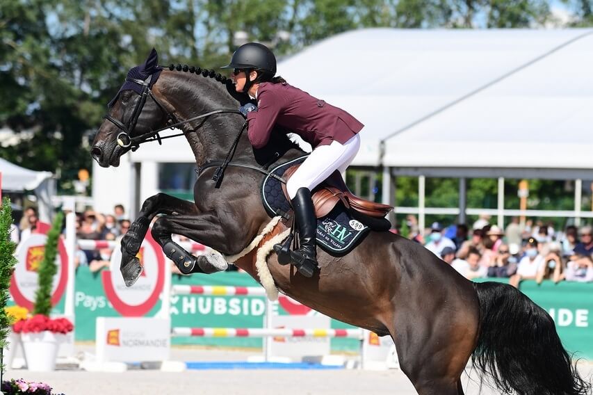 Victoire de Dakar dans Qualif 145 CSI*** de Macon